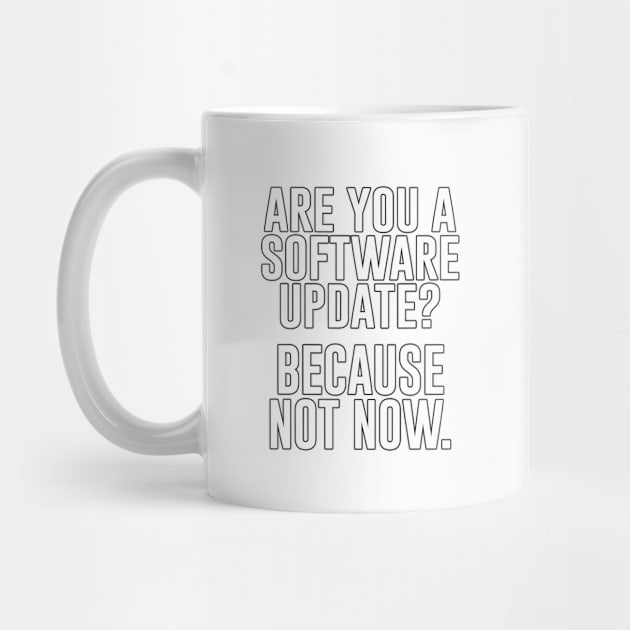 Are you a Software Update by Designs by Dean